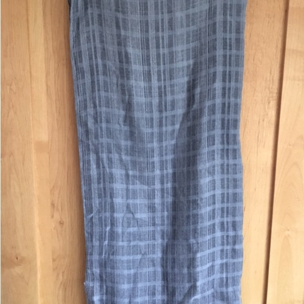 Lovely, muted Blue scarf 35” x 72” Zullily